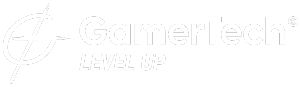 The GamerTech logo in white